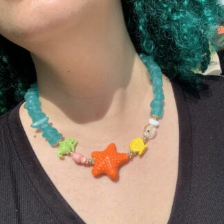 Resin Sea Creature Necklace