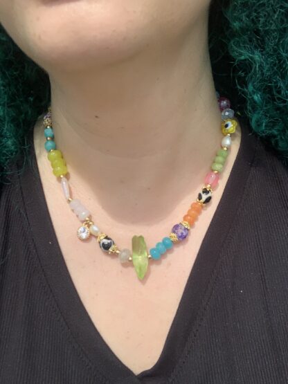 Mix Gemstone Necklace