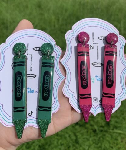 Pencil Earrings - Image 3