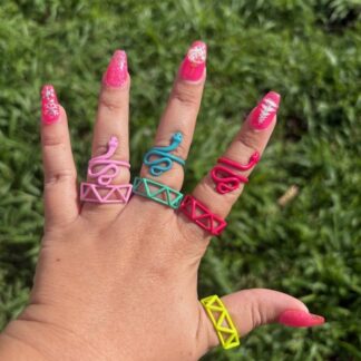 Snake / Metric Adjustable Ring