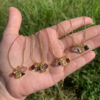 Small Cubic Zirconia Crystal Necklace