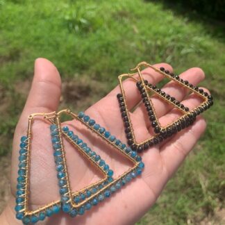 Semi Precious Stones Earrings