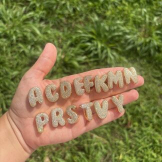 Bling Bubble Big Letter