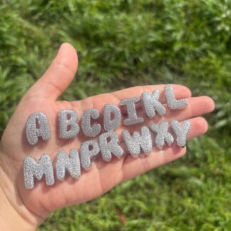 Bling Bubble Big Letter