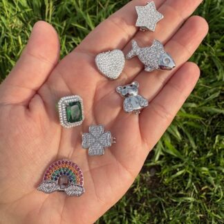 Different Charms Silver Plated