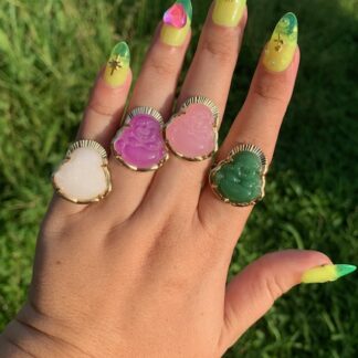 Jade Buddah Ring