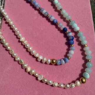 Opal & Fresh Water Pearls