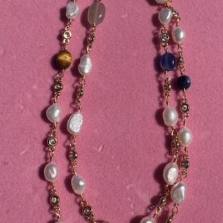 Mixed Gemstones Necklace