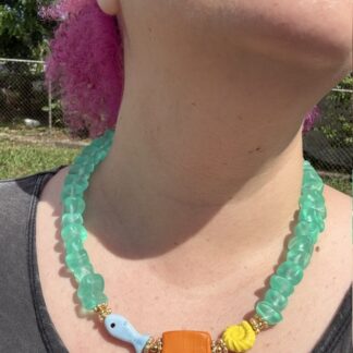 Aqua Pop Necklace